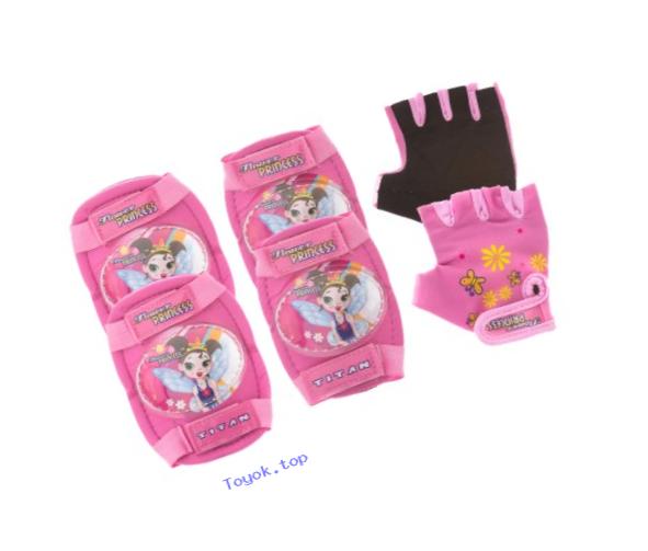 Titan Flower Princess Multi-Sport Pink Pad Set