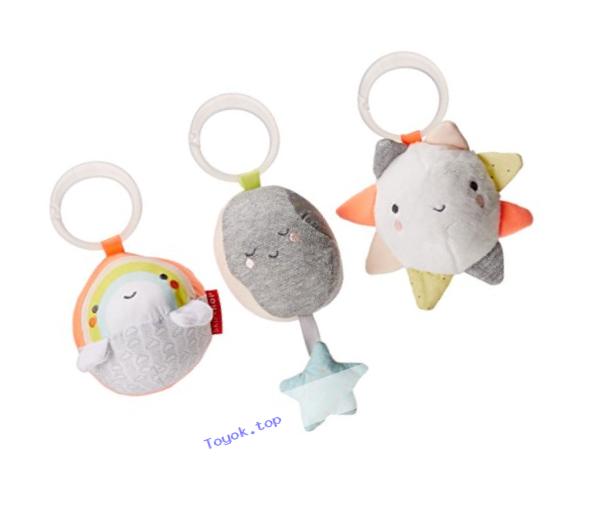 Skip Hop Silver Lining Cloud Ball Trip Activity Toys, Multi, (3/pack)