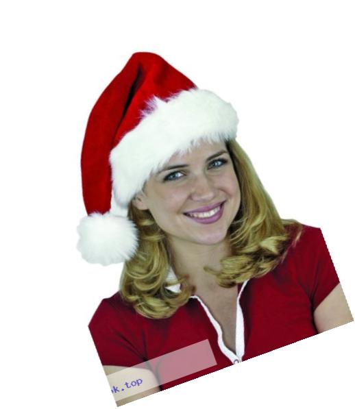 Jacobson Hat Company Adult Deluxe Plush Santa Hat
