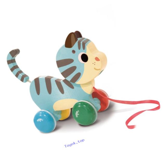 Vilac Pull Toy, Marcel the Cat