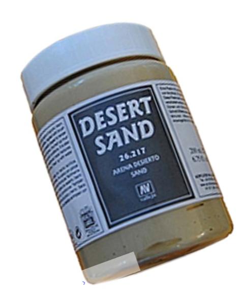Vallejo Desert Sand Gel, 200ml