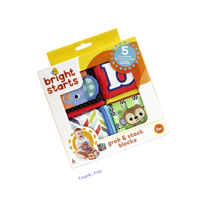 Bright Starts Grab and Stack Block Toy
