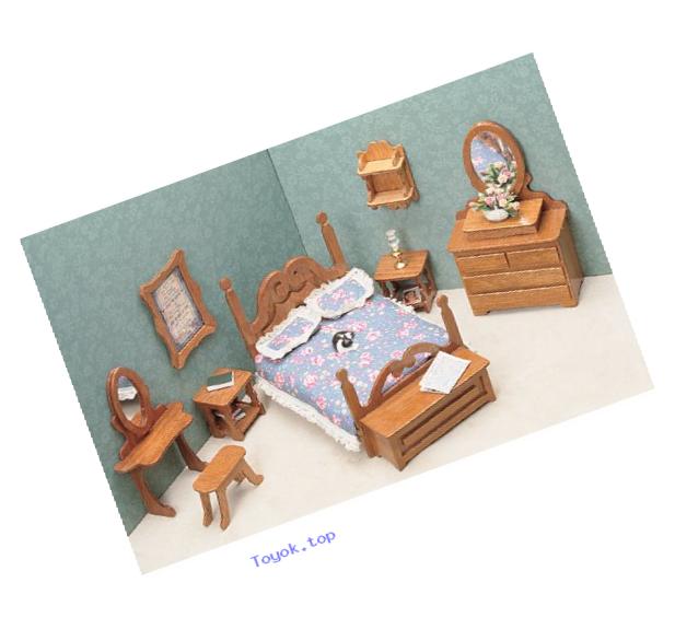 Greenleaf Dollhouse Furniture Kit for Bedroom