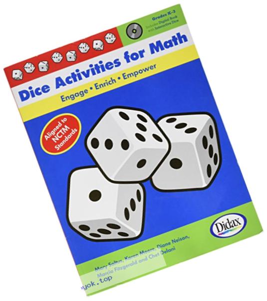 Didax Educational Resources Dice Activities For Math Book