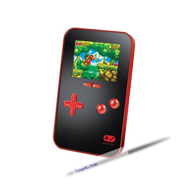 My Arcade GoGamer Portable Gaming System with 220 HiRes 16 bit Retro Style Games & 2.5” LCD Screen– Red/Black