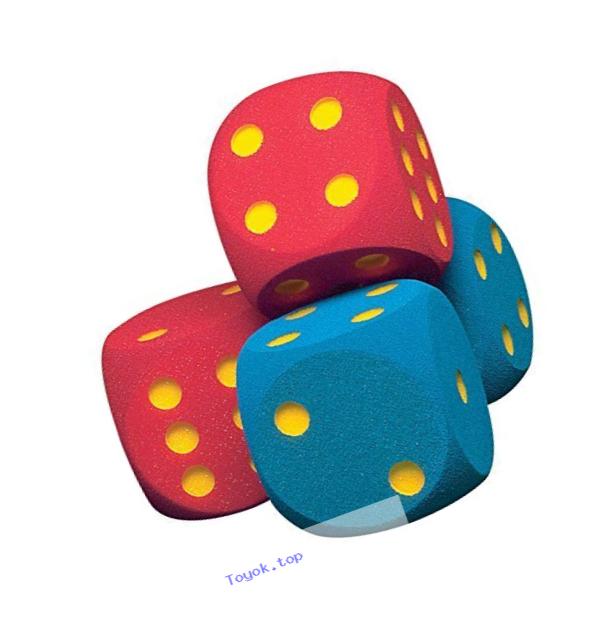 Volley W16CTD-RED Foam Coated Giant Dice, 6-1/4