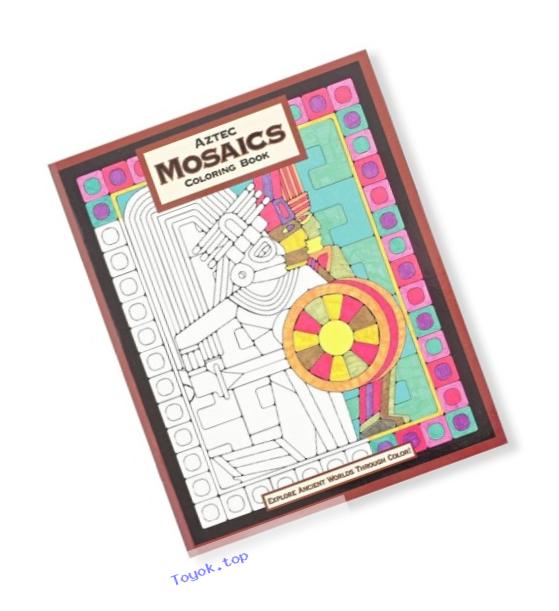 Mind Ware Aztec Mosaic Coloring Book