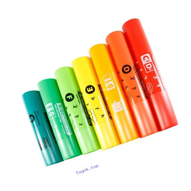 BOOMWHACKERS Boomwhackers Tubes Treble Extension Set,Set of 7