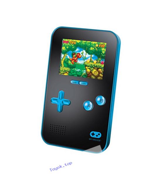 My Arcade GoGamer Portable Gaming System with 220 HiRes 16 bit Retro Style Games & 2.5” LCD Screen– Blue/Black