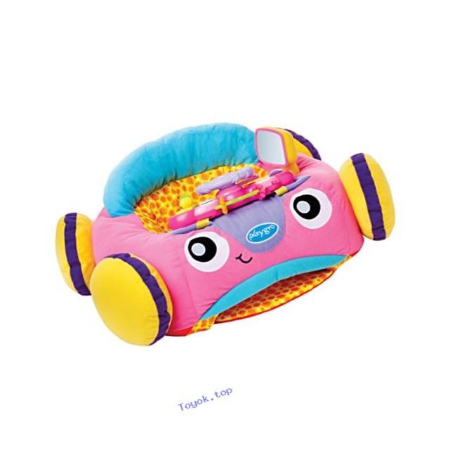 Playgro Music and Lights Comfy Car for baby infant toddler, Playgro Music and Lights Comfy Car (Pink) for baby infant toddler